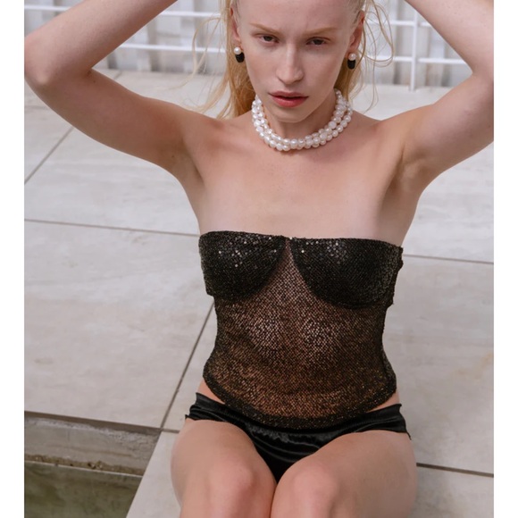 BRAND NEW SEQUIN TOP - Picture 3 of 5